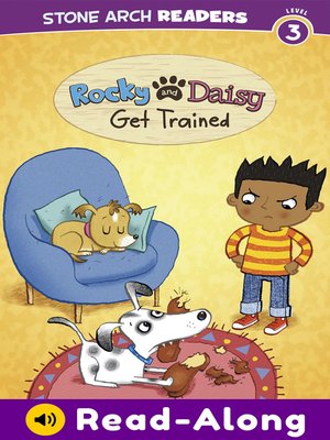 cover image of Rocky and Daisy Get Trained